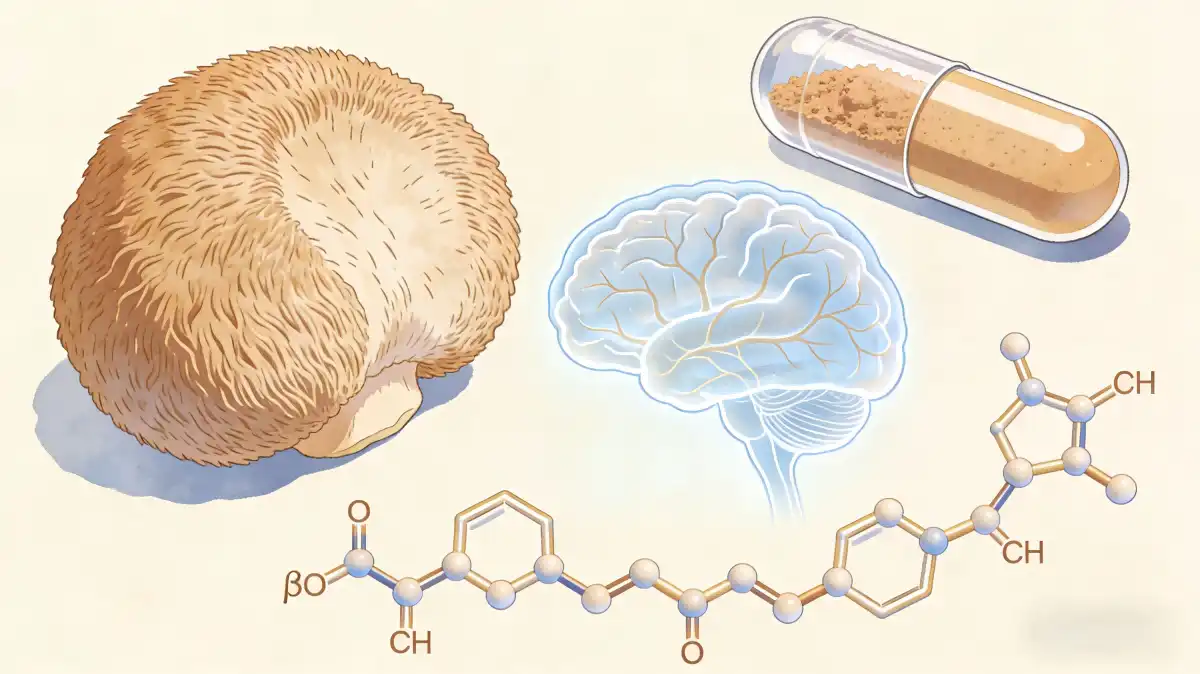 Lion mane mushroom extract capsules