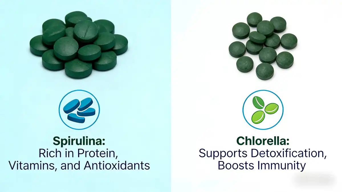 Spirulina Chlorella Tablets