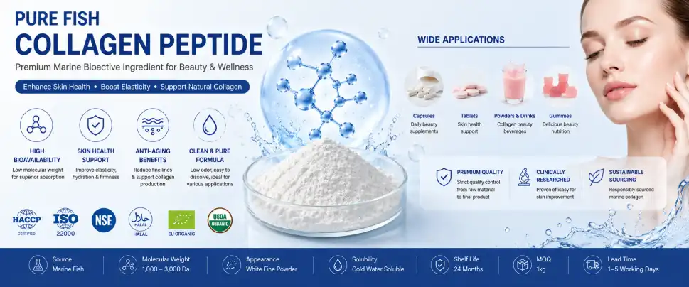 Pure Fish Collagen Peptide