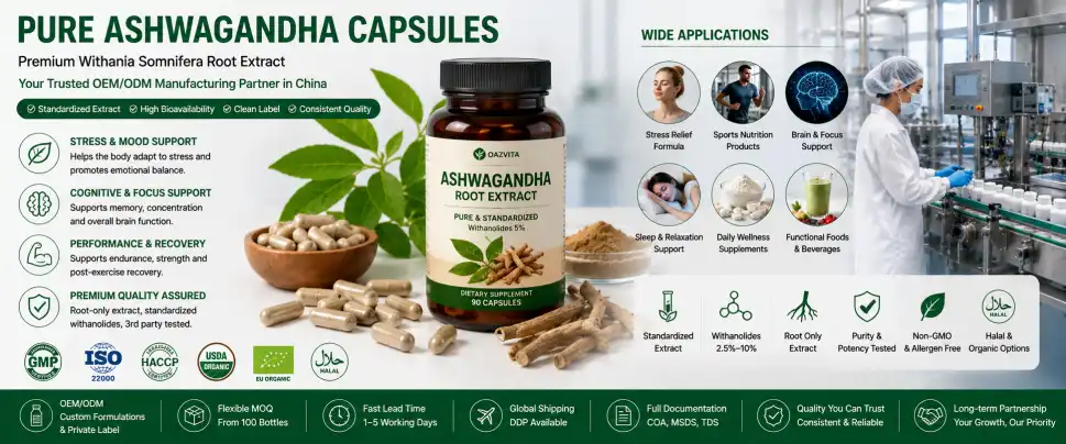 Pure Ashwagandha Capsules