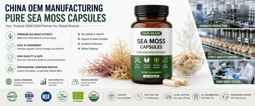Pure Sea Moss Capsules