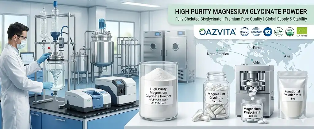 High Purity Magnesium Glycinate Powder