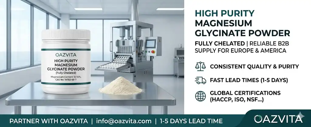 High Purity Magnesium Glycinate Powder