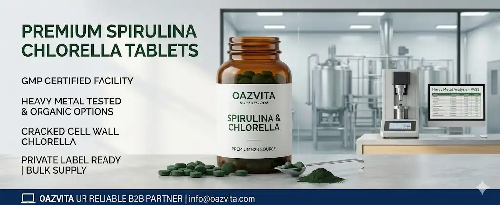 Spirulina Chlorella Tablets