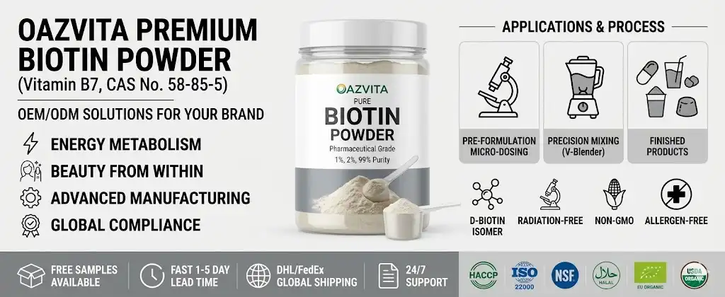 Pure Biotin Powder