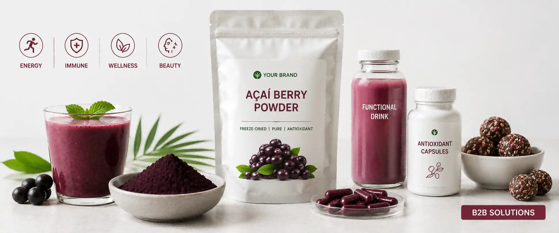 pure acai powder