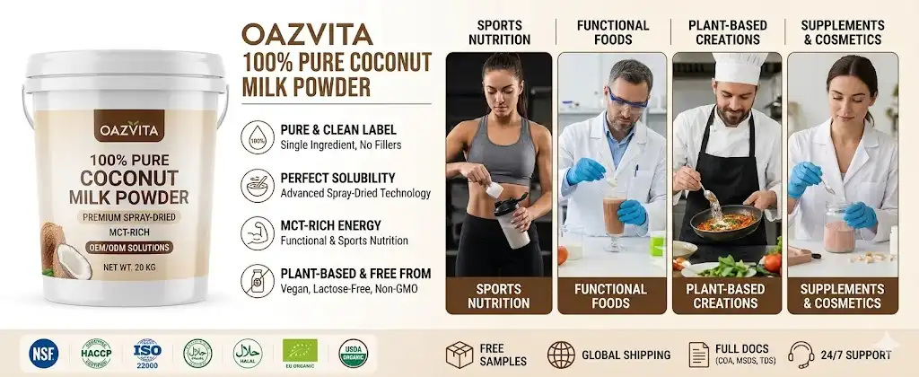 100% Pure Coconut Milk Powder 100% Pure Coconut Milk Powder