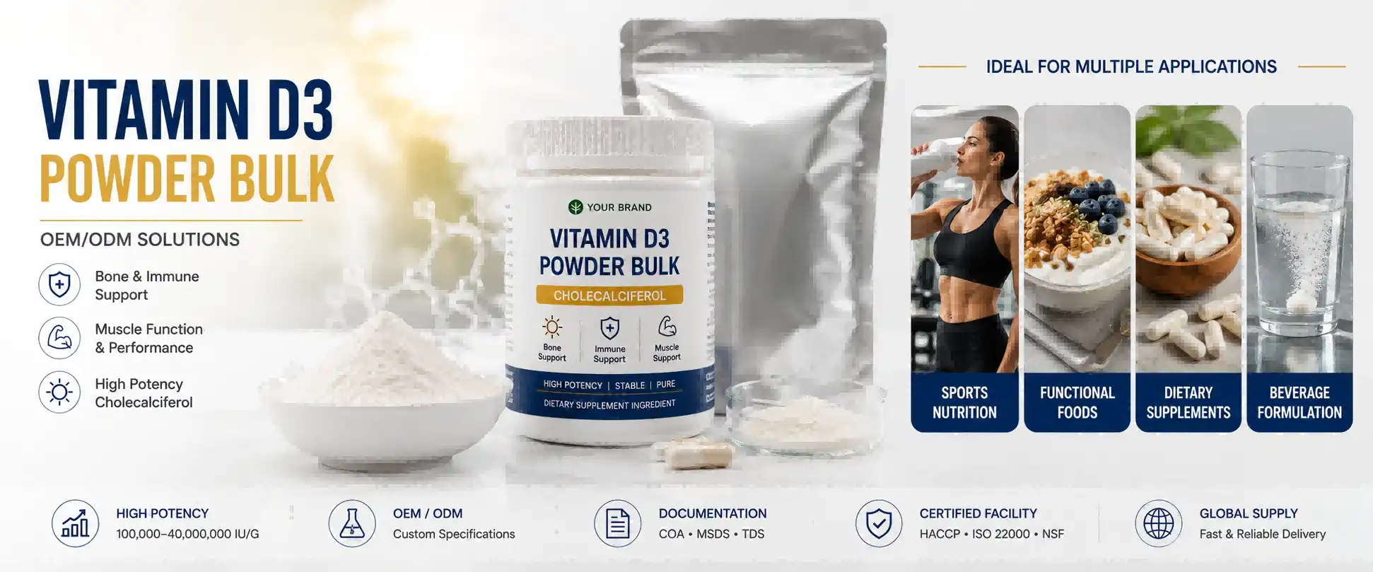 vitamin D3 powder bulk vitamin D3 powder bulk