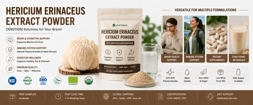 Hericium erinaceus extract powder Hericium erinaceus extract powder