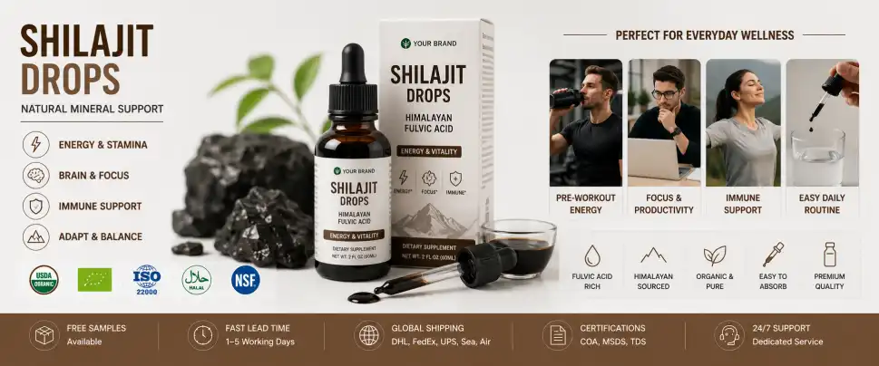 Shilajit Drops Shilajit Drops