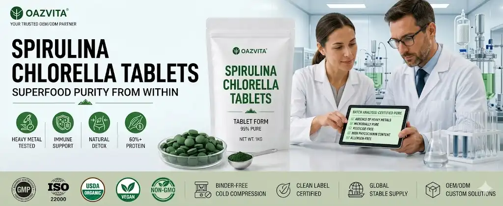 Spirulina Chlorella Tablets