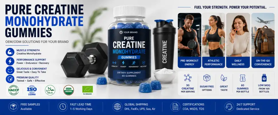 Pure Creatine Monohydrate Gummie