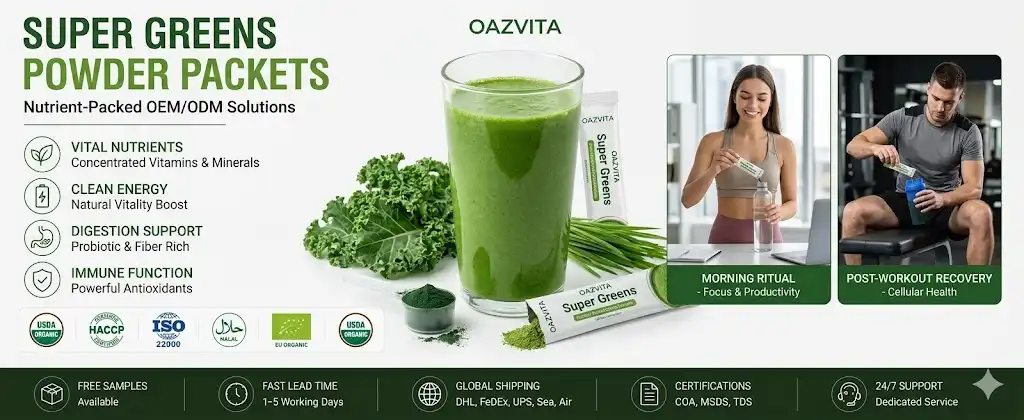 Super Greens Powder Packets