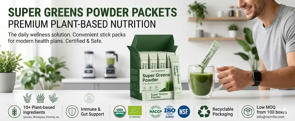 Super Greens Powder Packets