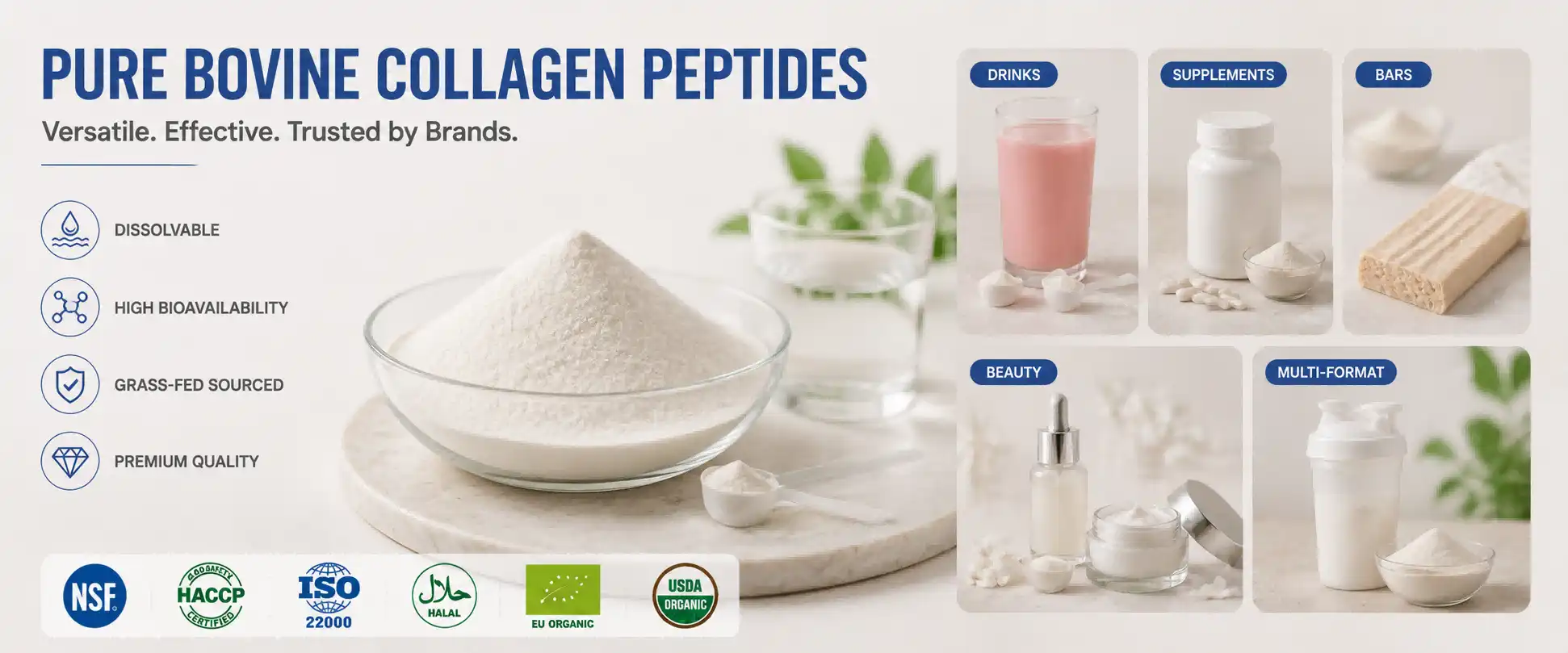 Pure Bovine Collagen Peptides Pure Bovine Collagen Peptides