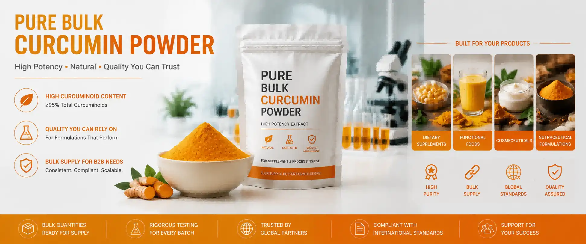 pure bulk curcumin