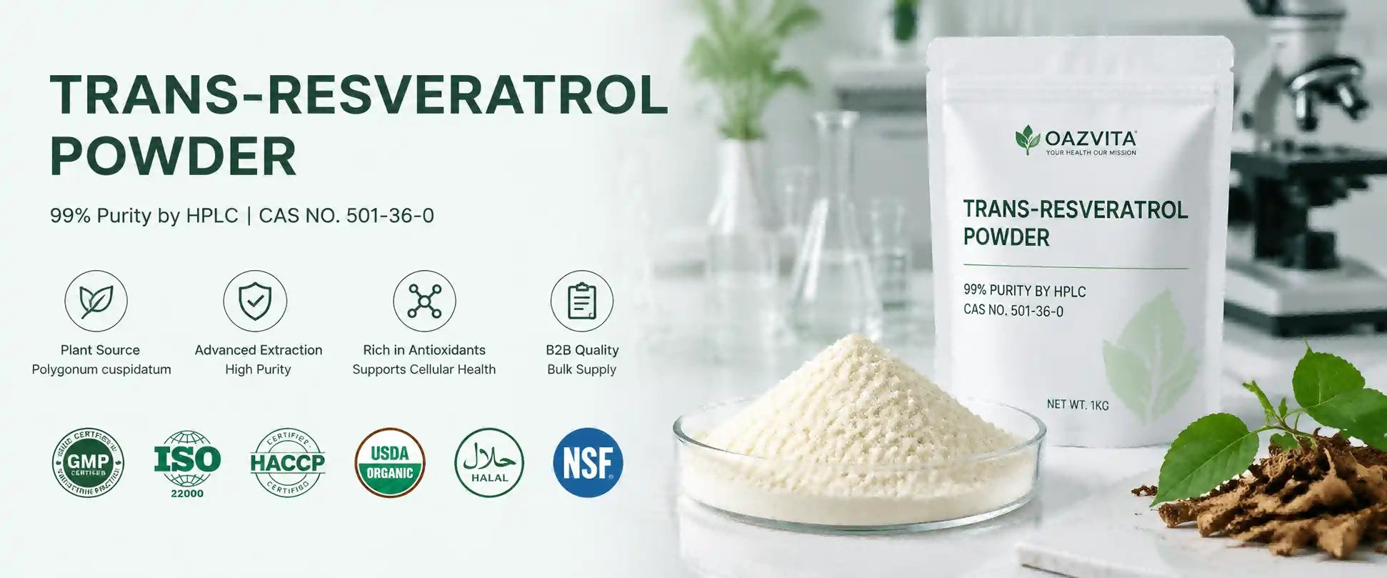 Trans-Resveratrol Powder Trans-Resveratrol Powder