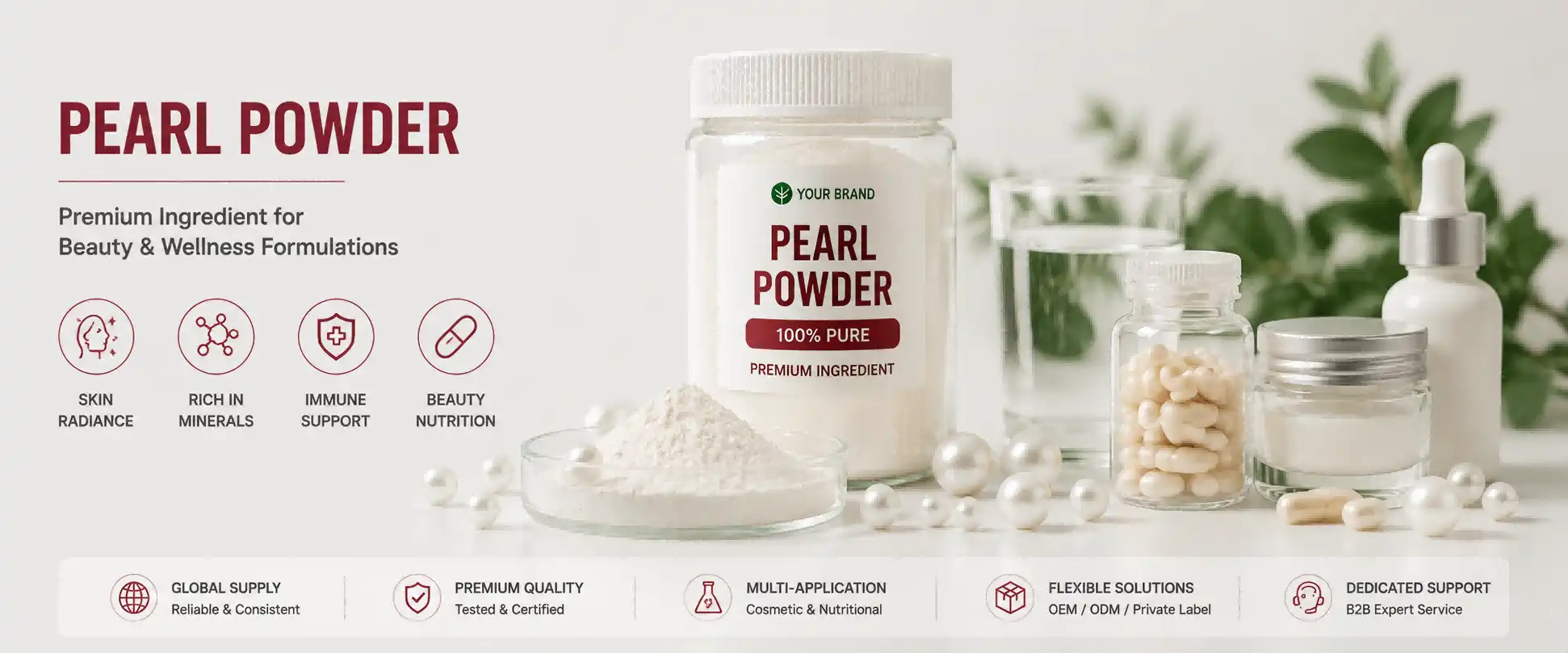 100% Pure Pearl Powder 100% Pure Pearl Powder