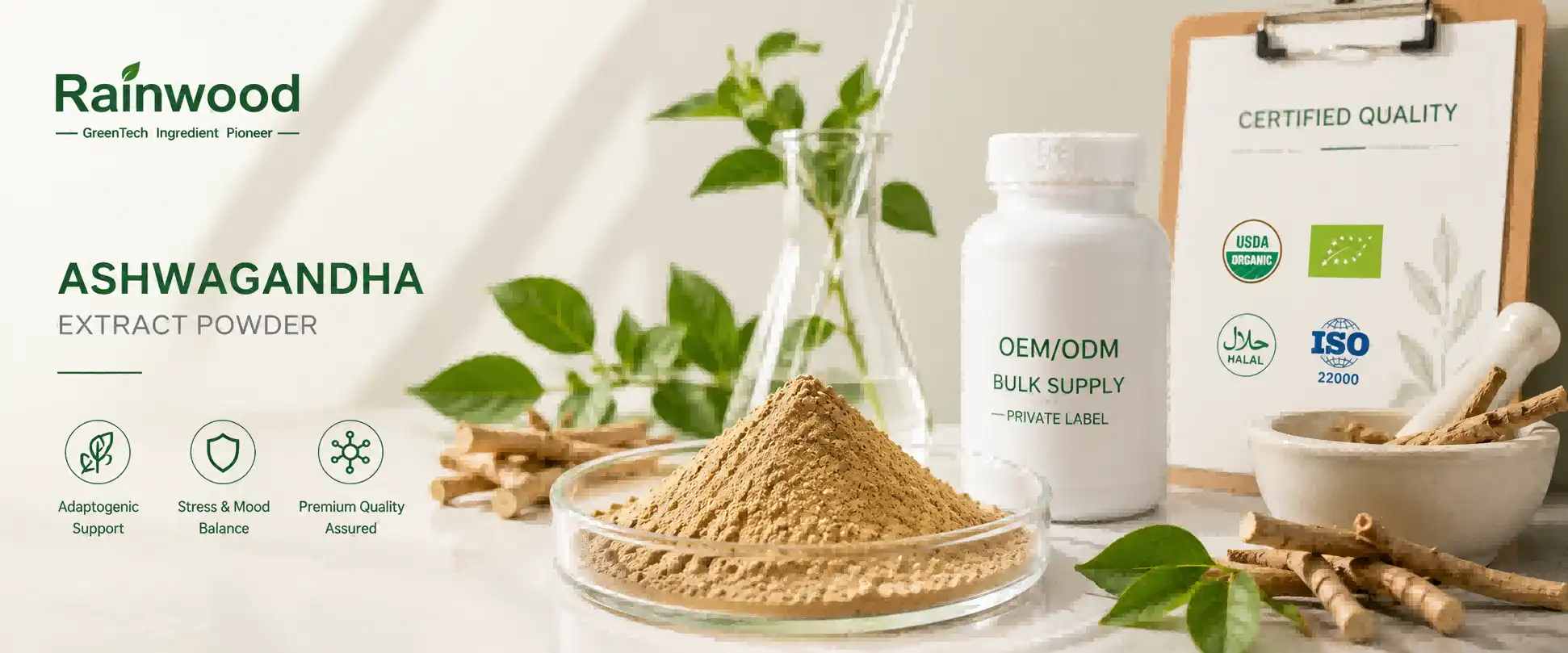 Organic Ashwagandha Extract Powder